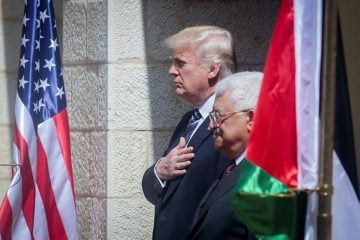 trump and abbas