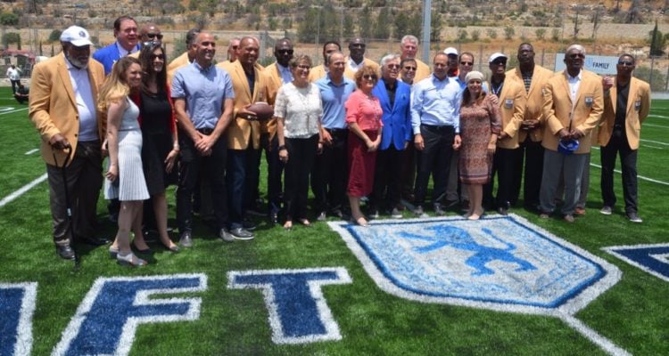 US football stars open state-of-the-art sports campus in Jerusalem