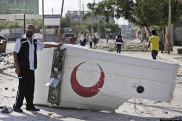 Red Crescent in Gaza