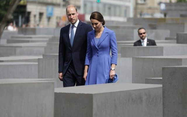 British royals visit Berlin Holocaust memorial
