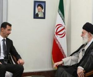 Ali Khamenei and Bashar al-Assad