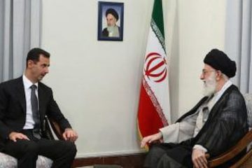 Ali Khamenei and Bashar al-Assad