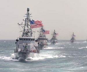 Cyclone-class patrol ships in the Persian Gulf