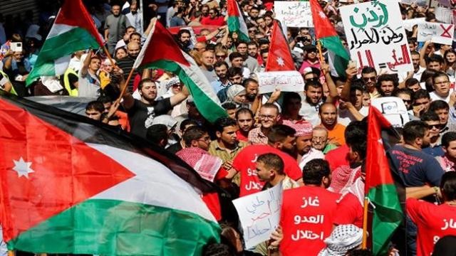 Report: Jordan quashes pro-Palestinian demonstration in capital