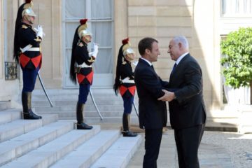 Macron and Netanyahu