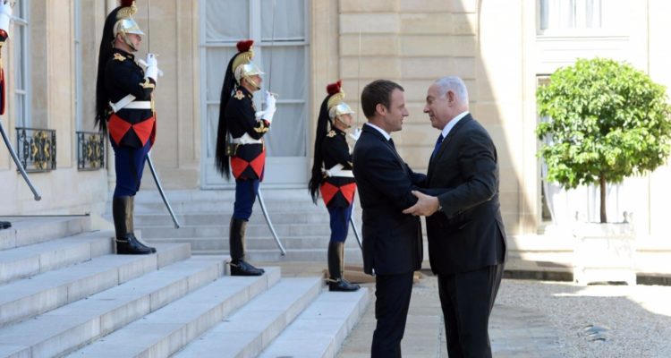 French President to Netanyahu: Anti-Zionism is Anti-Semitism