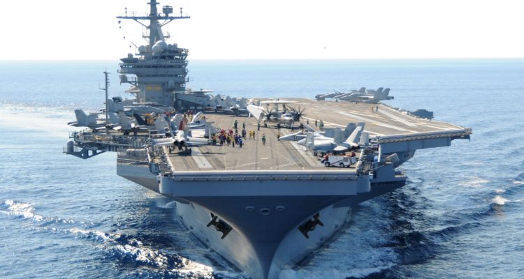 US sends third aircraft carrier to the Middle East