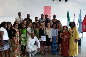 Past participants in the International MA Program in Child Development at the University of Haifa (Photo: University of Haifa)