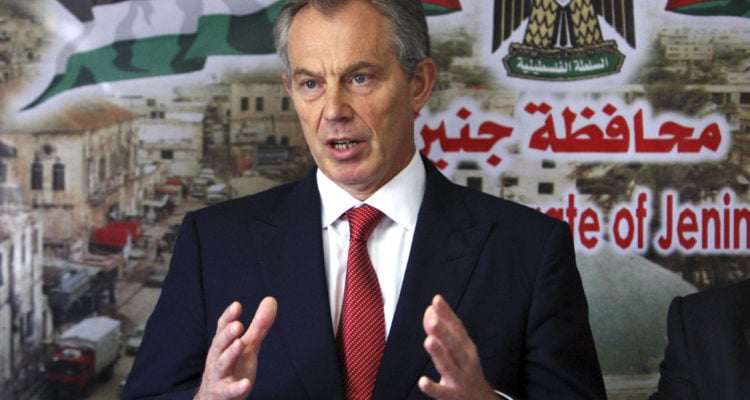 Report: Tony Blair’s Mideast ‘peace’ work secretly bankrolled by Arab state