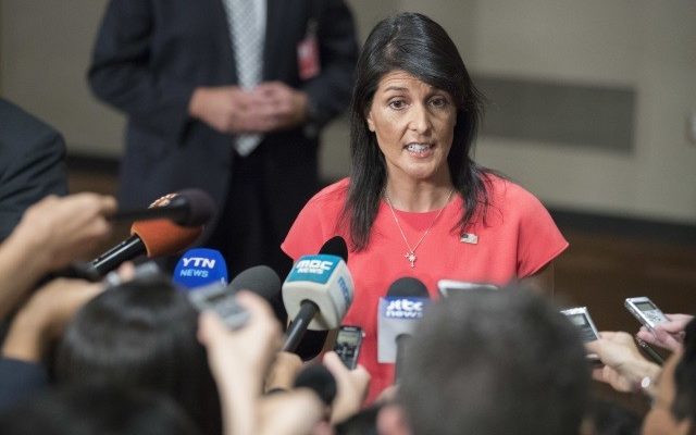 Nikki Haley: Iran can’t use nuclear deal to hold world hostage