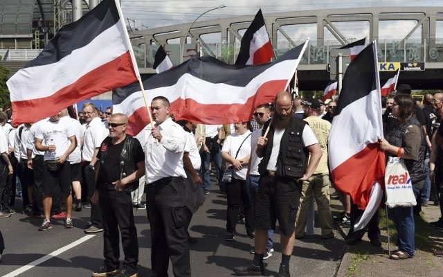 Neo-Nazis march in Berlin to honor Hitler’s deputy