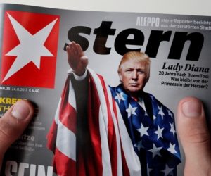Trump Nazi salute cover