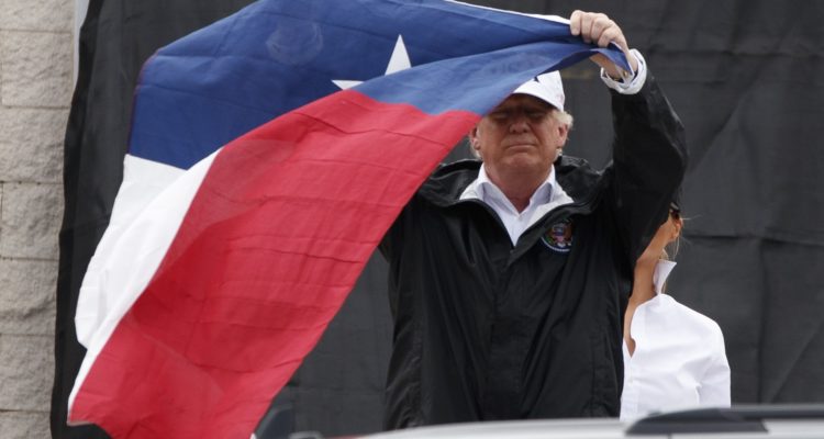 Trump to Hurricane Harvey victims: ‘All of America is grieving with you’