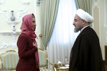 Rouhani and Mogherini