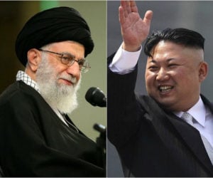 Ayatollah ali Khamenei-and kim jong un