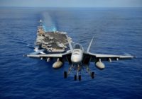 F-18 aircraft carrier