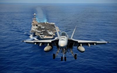 F-18 aircraft carrier