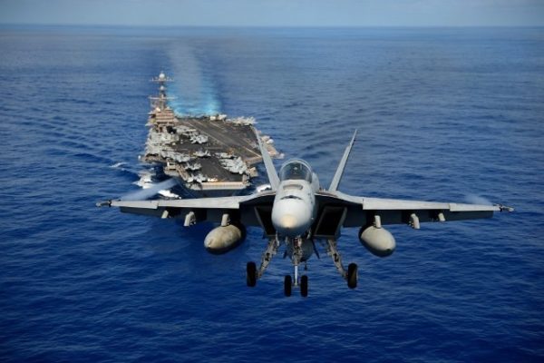 F-18 aircraft carrier