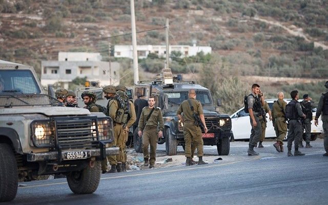 Palestinian terrorist killed while attacking Israeli forces