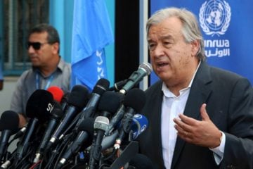 Guterres in Gaza