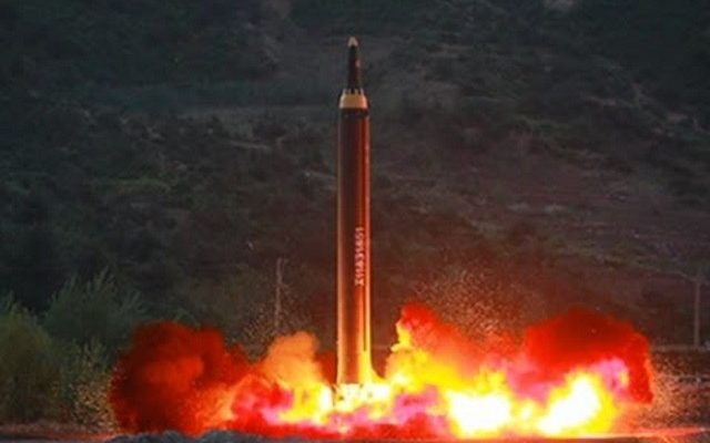 In a first, North Korea fires missile over Japan