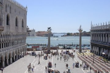 The Piazzetta San Marco, view from Saint Mark's Basilica