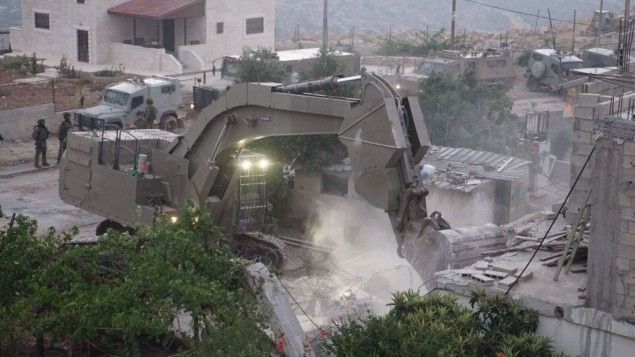 Israel demolishes terrorist’s home; victim’s widow demands death penalty