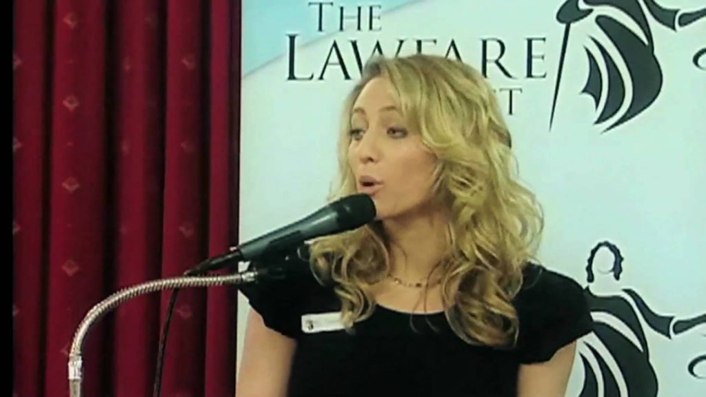 Lawfare Project director Brooke Goldstein