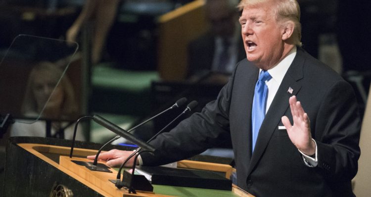 At UN, Trump threatens ‘total destruction’ of North Korea