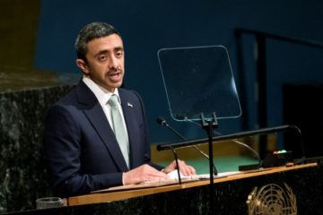 Foreign Minister of the United Arab Emirates Sheikh Abdullah bin Zayed Al Nahyan