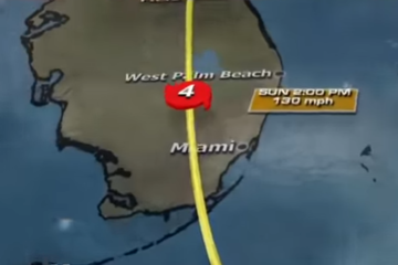 Hurricane Irma track