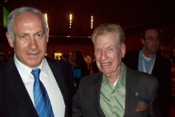 PM Netanyahu and Mitchell Flint