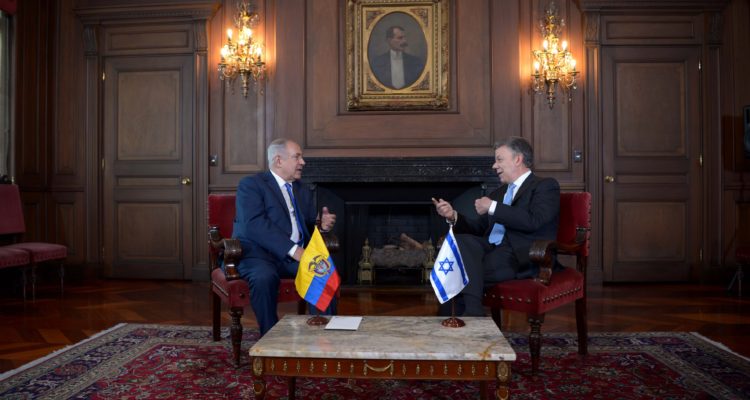 Israel, Colombia pledge cooperation in post-conflict era