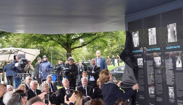 After 45 years: Germany inaugurates memorial for Israeli victims of Munich Olympics massacre   