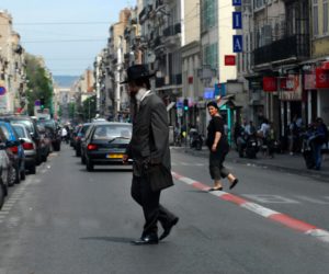 A Jewish man in France. (illustrative) (shutterstock)