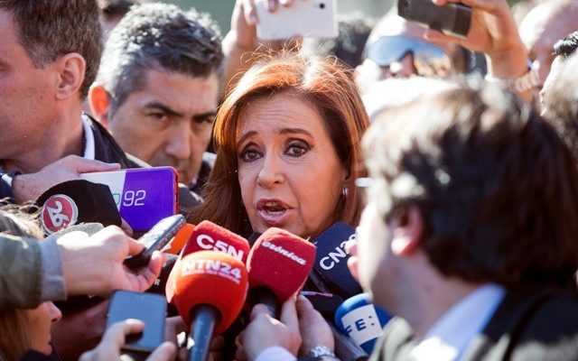 Argentine ex-president in court over Jewish center bombing
