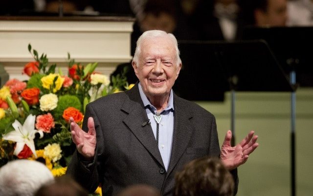 Jimmy Carter: Media too tough on Trump