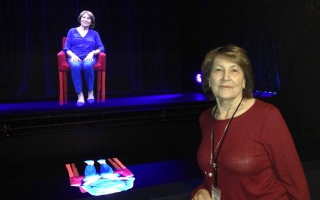 3-D holograms preserve Holocaust survivor stories