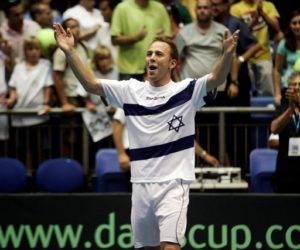 Israeli tennis player David Sela