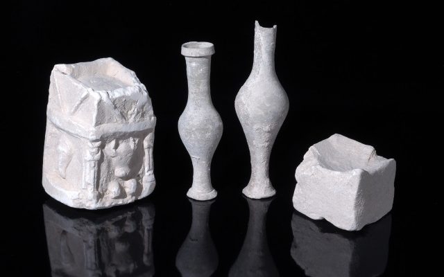 Rare ancient temple and vessels discovered on IDF training grounds