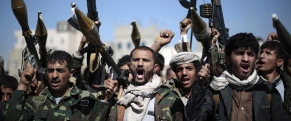Houthi rebels in Yemen