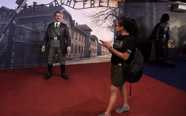 Offensive ‘Hitler at Auschwitz’ display at wax museum removed after outcry