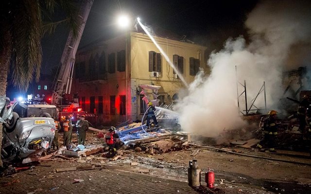 3 killed in Jaffa explosion likely caused by gas leak