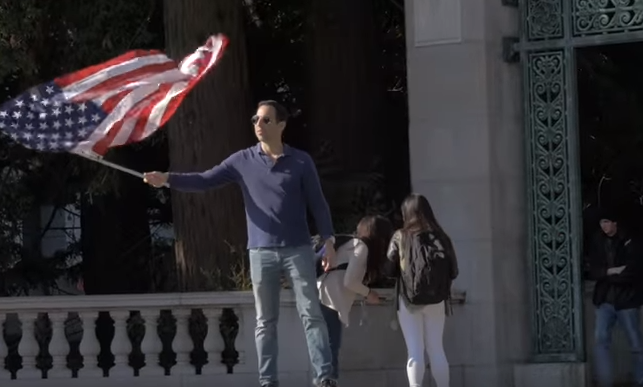 WATCH: Berkeley students prefer ISIS flag to American flag
