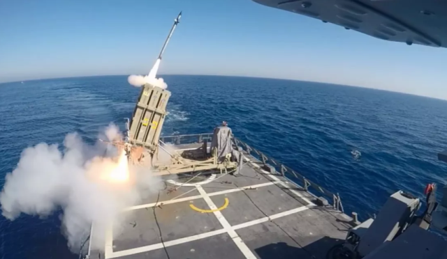Israel’s Iron Dome missile defense becomes operational at sea
