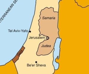 Judea-and-Samaria map