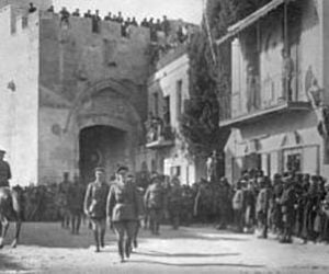 Allenby entering Jerusalem