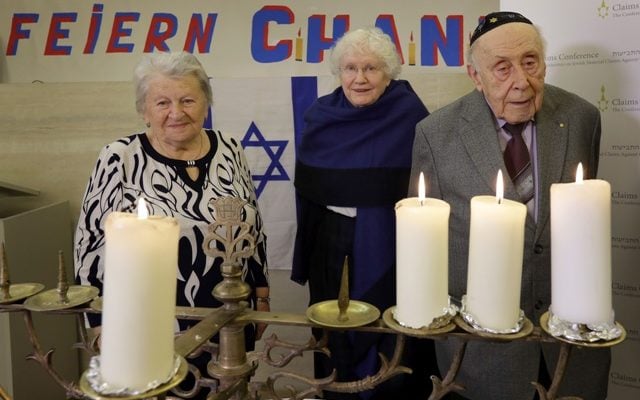 Holocaust survivors worldwide celebrate Chanukah