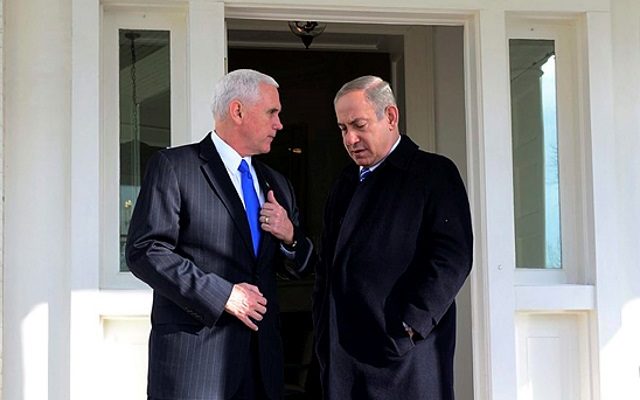 Pence delays Israel visit