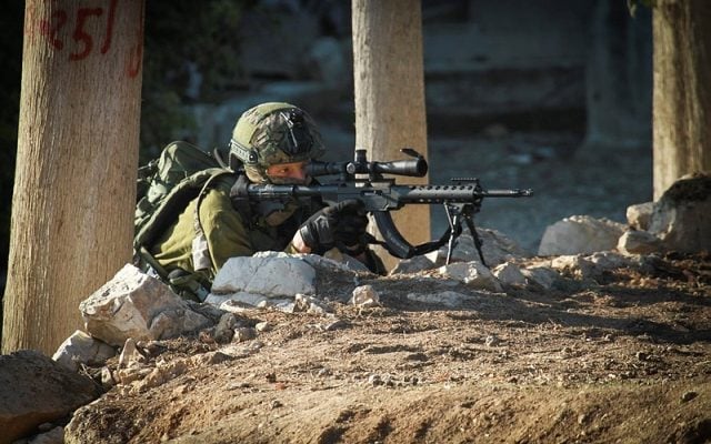 Terrorists clash with Israeli troops in Samaria